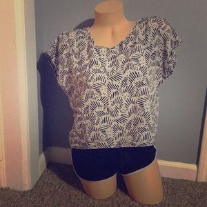 Forever 21 Slit-Back Top